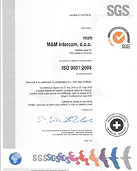 Certifikat ISO 9001_M&M_Slo