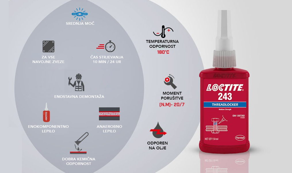 loctite 243-prednosti